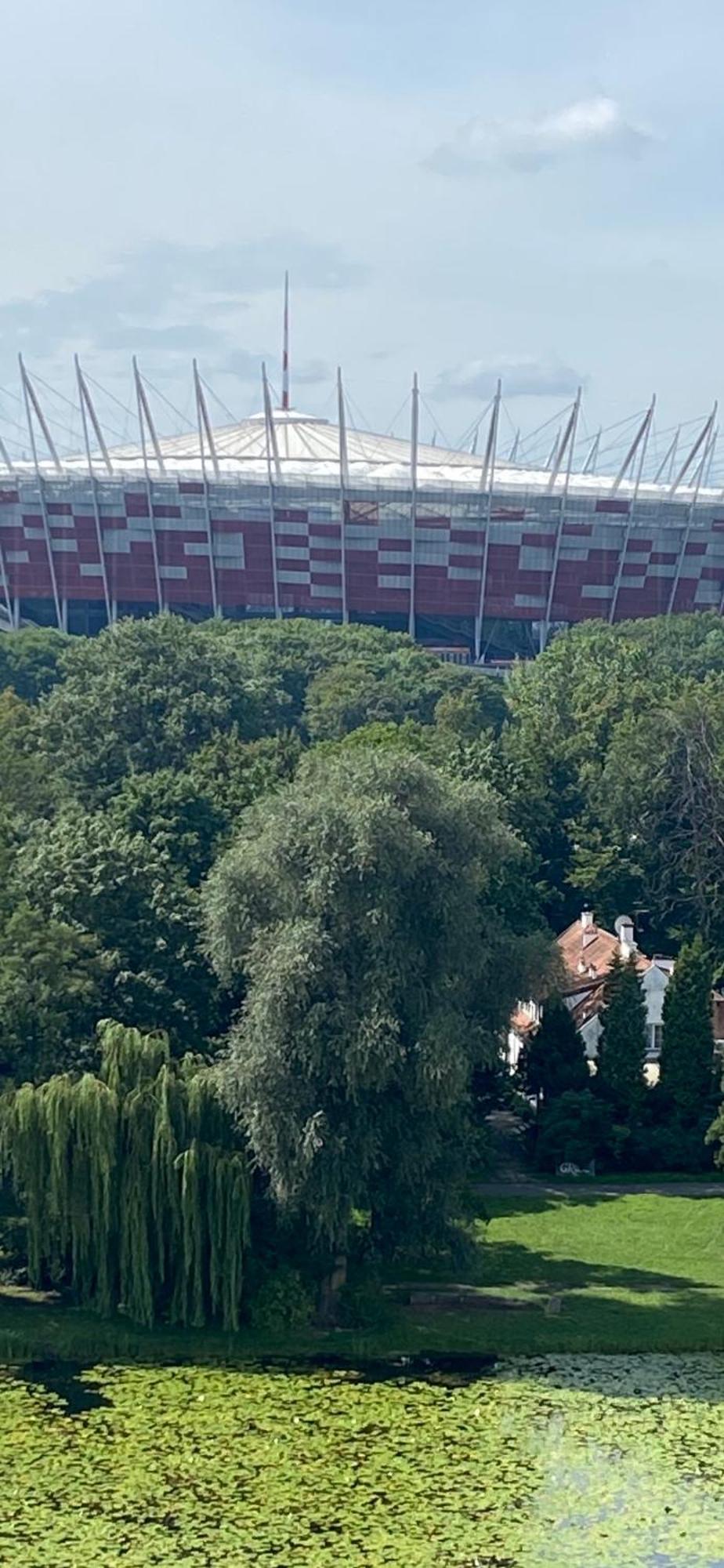 Dedek Park - Historyczny Dworek W Pieknym Parku Skaryszewskim Obok Stadionu Narodowego Varšava Exteriér fotografie