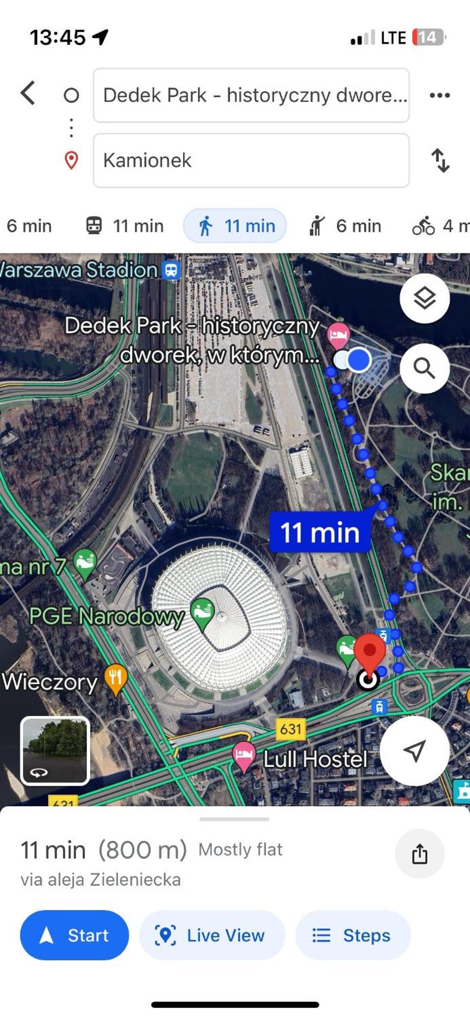 Dedek Park - Historyczny Dworek W Pieknym Parku Skaryszewskim Obok Stadionu Narodowego Varšava Exteriér fotografie